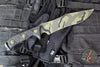 Microtech Arbiter Fixed Blade Knife- Black G-10 Scales- Jungle Camo Finished Plain Edge Blade 104-1 JUCS