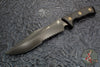 Microtech Arbiter Fixed Blade Knife- Carbon Fiber Scales- DLC Black Full Serrated Edge 104-3 DLCCFS