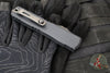 Microtech Ultratech ZBP Zero Blade Play OTF Knife- Single Edge- Shadow Edition- Black Handle- Black DLC Plain Edge Blade- DLC Hardware 1121-1 DLCTSH