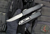 Microtech Ultratech OTF Knife- GEN IV- Single Edge- Black Handle- Apocalyptic Finished Blade 11214-10 AP