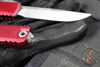 Microtech Ultratech OTF Knife- GEN IV- Single Edge- Merlot Handle Handle- Stonewash Finished Blade 11214-10 MR