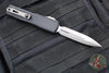 Microtech Ultratech ZBP Zero Blade Play OTF Knife- Double Edge- Black Handle- Apocalyptic Blade 1122-10 AP