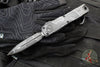 Microtech Ultratech ZBP Zero Blade Play OTF Knife- Double Edge- Urban Camo Comic Finished Handle And Plain Edge Blade 1122-1 UCCOMICS