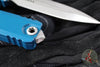 Microtech Ultratech OTF Knife- GEN IV- Double Edge- Deep Ocean Handle- Apocalyptic Finished Blade 11224-10 APDO