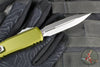Microtech Ultratech OTF Knife- GEN IV- Double Edge- OD Green Handle- Stonewash Finished Blade 11224-10 OD
