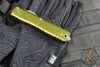 Microtech Ultratech OTF Knife- GEN IV- Double Edge- OD Green Handle- Stonewash Finished Blade 11224-10 OD