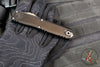 Microtech Ultratech OTF Knife- GEN IV- Double Edge- Black Handle- Stonewash Finished Blade 11224-10