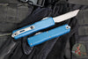 Microtech Ultratech OTF Knife- GEN IV- Tanto Edge- Deep Ocean Finished Handle- Apocalyptic Finished Blade 11234-10 APDO