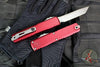 Microtech Ultratech OTF Knife- GEN IV- Tanto Edge- Merlot Handle- Apocalyptic Finished Blade 11234-10 APMR