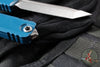 Microtech Ultratech OTF Knife- GEN IV- Tanto Edge- Deep Ocean Finished Handle- Stonewash Finished Blade 11234-10 DO