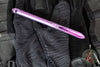 Microtech Tac-P Mini- Titanium- Purple Haze Anodized- Purple Titanium Glassbreaker 112M-MS4