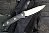 Microtech Socom Alpha- Single Edge- Black Handle- Apocalyptic Plain Edge Blade 113-10 AP