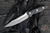 Microtech Socom Alpha Fixed Blade- Black Handle- Stonewash Blade 113-10