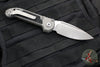 Microtech LUDT OTS Knife- Natural Clear Finished Handle- Apocalyptic Plain Edge Blade 1135-10 APNC
