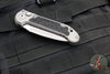 Microtech LUDT OTS Knife- Natural Clear Finished Handle- Apocalyptic Plain Edge Blade 1135-10 APNC