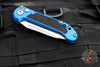 Microtech LUDT OTS Knife- Blue Handle- Stonewash Blade 1136-10 BL