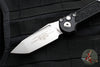 Microtech LUDT OTS Knife- Black Handle- Stonewash Blade 1136-10
