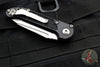 Microtech LUDT OTS Knife- Black Handle- Stonewash Blade 1136-10