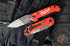 Microtech LUDT OTS Knife- Smooth Body- Tanto Edge- Special Milwaukee Tool Graphics 1136-1 MWS