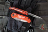Microtech LUDT OTS Knife- Smooth Body- Tanto Edge- Special Milwaukee Tool Graphics 1136-1 MWS
