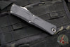 Microtech Combat Troodon Gen III OTF Knife- Double Edge- Black Handle- Apocalyptic Blade 1142-10 AP Gen III