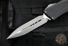 Microtech Combat Troodon Gen III OTF Knife- Double Edge- Black Handle- Apocalyptic Blade 1142-10 AP Gen III