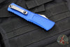 Microtech Combat Troodon Gen III OTF Knife- Double Edge- Navy Blue Handle- Apocalyptic Blade 1142-10 APNA Gen III