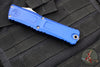 Microtech Combat Troodon Gen III OTF Knife- Double Edge- Navy Blue Handle- Apocalyptic Blade 1142-10 APNA Gen III