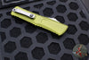 Microtech Combat Troodon Gen III OTF Knife- Double Edge- Green Handle- Apocalyptic Blade 1142-10 APOD Gen III