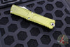 Microtech Combat Troodon Gen III OTF Knife- Double Edge- Green Handle- Apocalyptic Blade 1142-10 APOD Gen III