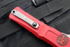 Microtech Combat Troodon Gen III OTF Knife- Double Edge- Red Handle- Apocalyptic Blade 1142-10 APRD Gen III
