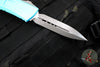 Microtech Combat Troodon Gen III OTF Knife- Double Edge- Turquoise Handle- Apocalyptic Blade 1142-10 APTQ Gen III