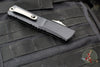 Microtech Combat Troodon Gen III OTF Knife- Double Edge- Black Handle- Stonewash Blade 1142-10 Gen III