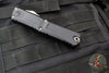 Microtech Combat Troodon Gen III OTF Knife- Double Edge- Black Handle- Stonewash Blade 1142-10 Gen III