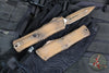 Microtech Combat Troodon Gen III OTF Knife- Double Edge- Plague Finished Handle- Plague Finished Blade 1142-1 PLOBS