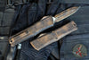 Microtech Combat Troodon Gen III OTF Knife- Double Edge- Plague Finished Handle- Plague Finished Full Serrated Blade 1142-3 PLOBS