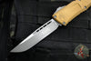 Microtech Combat Troodon Gen III OTF Knife- Single Edge- Tan Handle- Apocalyptic Blade 1143-10 APTA Gen III