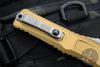 Microtech Combat Troodon Gen III OTF Knife- Single Edge- Tan Handle- Apocalyptic Blade 1143-10 APTA Gen III