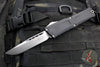 Microtech Combat Troodon Gen III OTF Knife- Single Edge- Black Handle- Stonewash Blade 1143-10 Gen III 2024