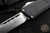 Microtech Combat Troodon Gen III OTF Knife- Single Edge- Black Handle- Stonewash Blade 1143-10 Gen III 2024