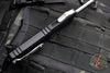 Microtech Combat Troodon Gen III OTF Knife- Single Edge- Black Handle- Stonewash Blade 1143-10 Gen III 2024
