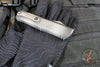 Microtech Combat Troodon Gen III OTF Knife- Tanto Edge- Weathered Metal Finished Handle- Apocalyptic Blade 1144-10 APWME Gen III