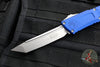 Microtech Combat Troodon Gen III OTF Knife- Tanto Edge- Navy Blue Finished Handle- Stonewash Blade 1144-10 NA Gen III