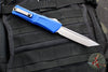 Microtech Combat Troodon Gen III OTF Knife- Tanto Edge- Navy Blue Finished Handle- Stonewash Blade 1144-10 NA Gen III