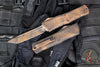 Microtech Combat Troodon Gen III OTF Knife- Tanto Edge- Plague Finished Handle- Plague Finished Blade 1144-1 PLOBS