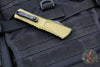 Microtech Combat Troodon Gen III OTF Knife- Tanto Edge- OD Green Handle- Black Full Serrated Edge Blade 1144-3 OD Gen III