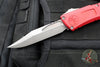 Microtech Combat Troodon Gen III OTF Knife- Bowie Edge- Red Handle- Apocalyptic Plain Edge Blade 1146-10 APRD Gen III