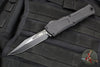 Microtech Combat Troodon Gen III OTF Knife- Bowie Edge- Tactical- Black Handle- Black Plain Edge Blade 1146-1 T Gen III