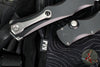Microtech Halo IV- Single Edge- Marfione Select- Black Handle- Stonewash Blade 1150-10 MS1