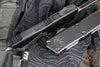 Microtech Scarab II- Gen III- Executive- Double Edge- Tactical- Black Handle- Black Plain Edge Blade 1175-1 T